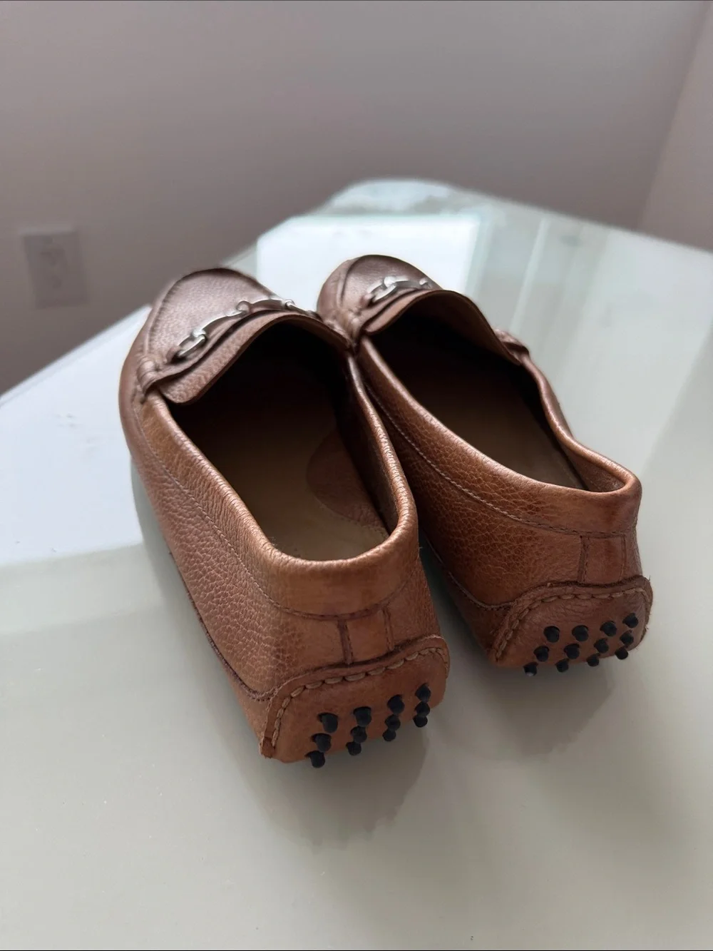 Cole Haan Horsebit Brown Driver Shoes